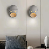 Moderne Design Wandleuchte in Maskenform für Wohnzimmer