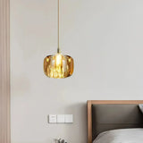 Moderne Kristall Pendelleuchte, 1-flammig, Kugel, für Esszimmer
