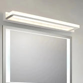 Moderne LED Bad-Wandleuchte aus Edelstahl, dimmbar, IP44