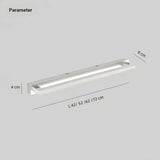 LED-Badleuchte in vier Längen von 42 bis 72 cm