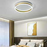 Moderne LED-Ring-Deckenleuchte dimmbar fürs Schlafzimmer – Ø 40/50 cm