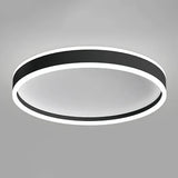 Moderne LED-Ring-Deckenleuchte dimmbar fürs Schlafzimmer – Ø 40/50 cm