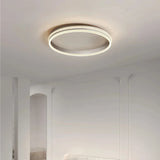 Moderne LED Deckenleuchte mit Ringen dimmbar Kristalloptik Silber
