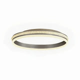Moderne LED Deckenleuchte mit Ringen dimmbar Kristalloptik Silber