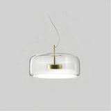 Moderne LED Pendelleuchte aus Glas – dimmbar, ideal für Esszimmer