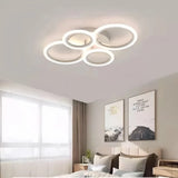 Moderne LED Ring Deckenleuchte fürs Wohnzimmer