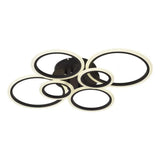 Moderne LED Ring Deckenleuchte fürs Wohnzimmer