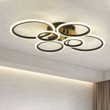Moderne LED Ring Deckenleuchte fürs Wohnzimmer