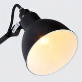 Moderne LED Wandleuchte in Schwarz mit flexiblem Schwenkarm