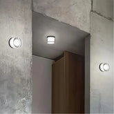 Moderne Runde LED Wandleuchte für den Außenbereich