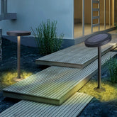 Moderne Solar-Wegeleuchte für den Garten, IP65, mit schwenkbarem Leuchtenkopf