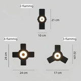 Moderne Außenwandleuchte Schwarz mit IP65 Wetterschutz