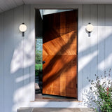 Moderne Außenwandleuchte in Kugelform IP65