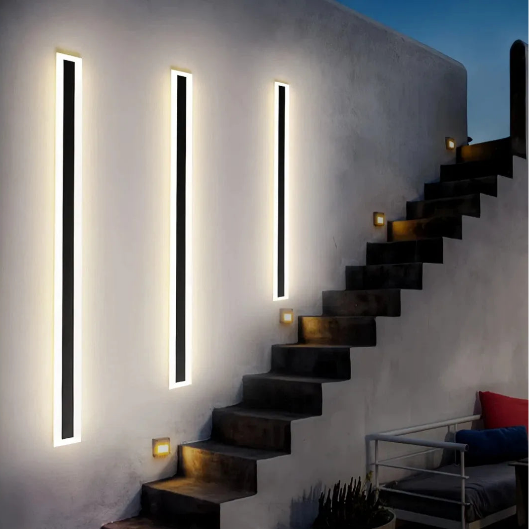 Lichtausführungen der LED Außenwandleuchte in Warmweiß und Kaltweiß