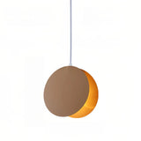 Moderne Einzelne Pendelleuchte aus Metall für Esszimmer, Muschel-Design