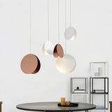 Moderne Einzelne Pendelleuchte aus Metall für Esszimmer, Muschel-Design