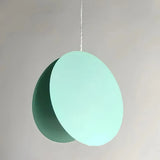 Moderne Einzelne Pendelleuchte aus Metall für Esszimmer, Muschel-Design