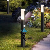 Moderne Garten-Wegeleuchte mit Bewegungsmelder, IP65