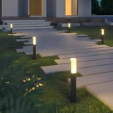 Moderne Garten-Wegeleuchte mit Bewegungsmelder, IP65