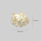 Deckenleuchte Blumen mit LED für Schlafzimmer