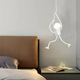 Moderne LED-Pendelleuchte im Iron-Man-Stil für das Esszimmer