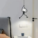 Moderne LED-Pendelleuchte im Iron-Man-Stil für das Esszimmer