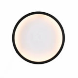 Moderne LED-Ring-Wandleuchte für das Wohnzimmer mit Akku