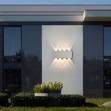 Moderne LED Außenwandleuchte Up & Down mit IP65 Schutzart für den Außenbereich