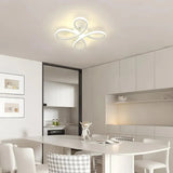 Moderne LED Deckenleuchte im Blumen-Design für Flur