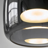 Moderne LED Pendelleuchte aus Glas – dimmbar, ideal für Esszimmer