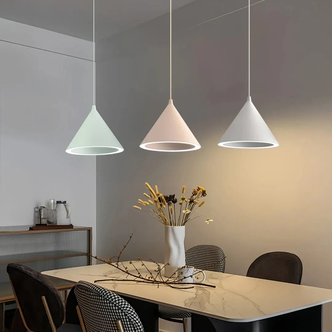 Macaron Pendelleuchte mit Warmweißlicht