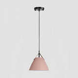 Moderne Pendelleuchte im Macaron-Stil aus Metall für das Esszimmer