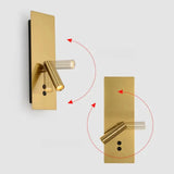 Moderne Wandstrahler aus Metall fürs Schlafzimmer
