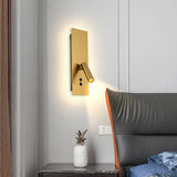 Moderne Wandstrahler aus Metall fürs Schlafzimmer