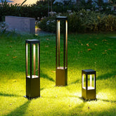 Moderne schwarze Garten-Wegeleuchte mit IP65