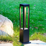 Moderne schwarze Garten-Wegeleuchte mit IP65