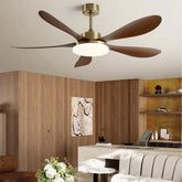 Moderner Deckenventilator mit Fernbedienung und Licht