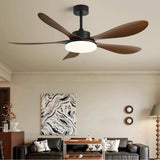 Moderner Deckenventilator mit Fernbedienung und Licht