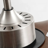 Moderner Deckenventilator mit Fernbedienung und Licht