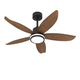 Moderner Deckenventilator mit Licht und Fernbedienung, 5 Flügel