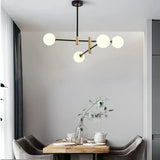 Moderner Sputnik-Kronleuchter fürs Esszimmer