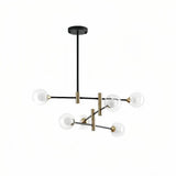 Moderner Sputnik-Kronleuchter fürs Esszimmer