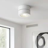 Moderner runder LED-Deckenstrahler verstellbar ideal für Wohnzimmer