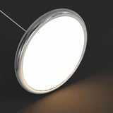 Moderne runde LED-Pendelleuchte für das Esszimmer, dimmbar