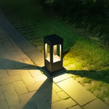 Moderne schwarze Garten-Wegeleuchte mit IP65