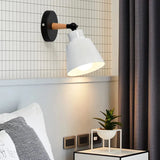 Nordische Wandleuchte mit Kabel dimmbar für Schlafzimmer
