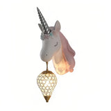 Einhorn Wandlampe für Kinderzimmer mit kindgerechtem Design