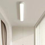 Ovale LED-Deckenleuchte modern für Flur und Eingangsbereich
