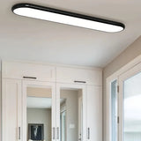 Ovale LED-Deckenleuchte modern für Flur und Eingangsbereich