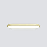 Ovale LED-Deckenleuchte modern für Flur und Eingangsbereich